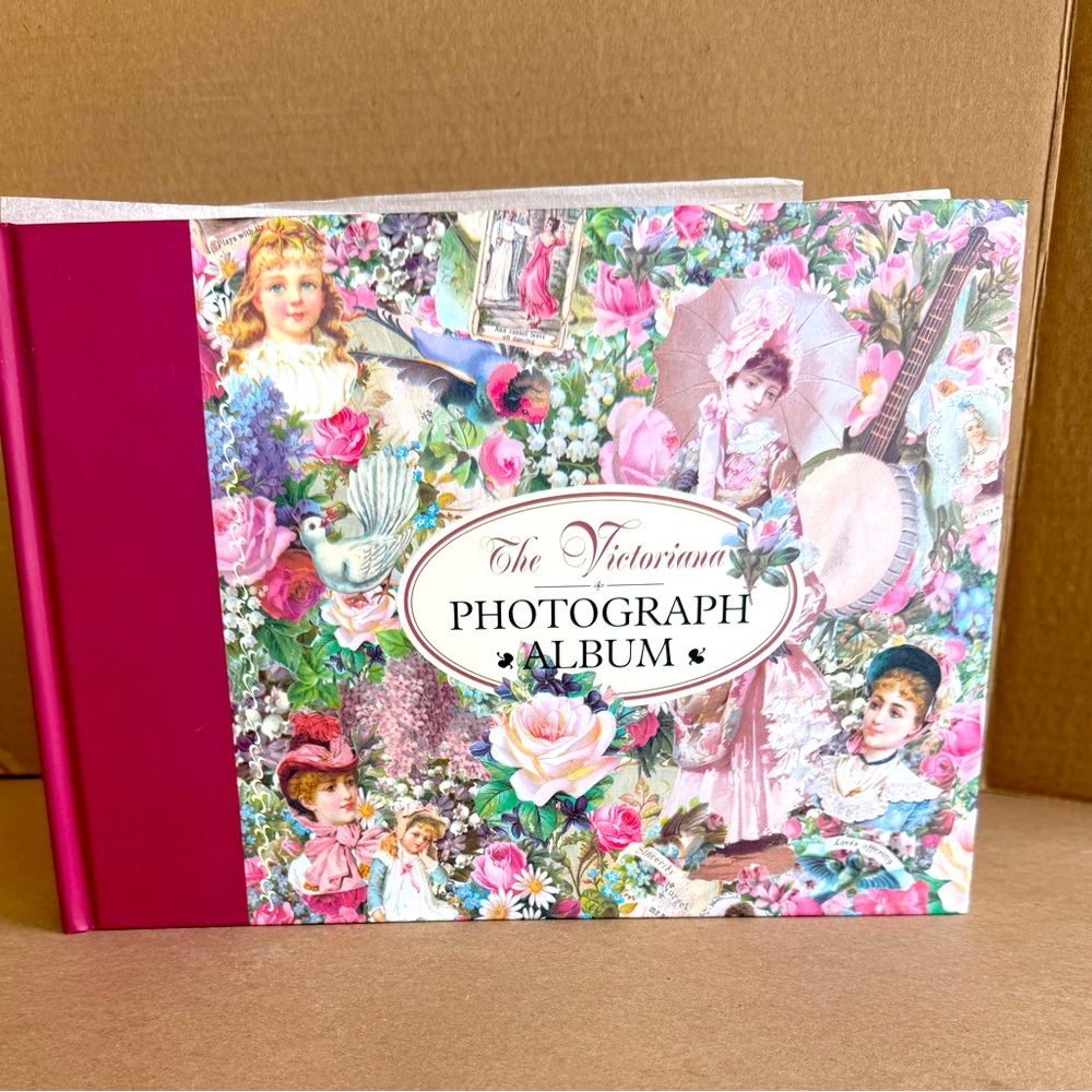 New, Vintage Robert Frederick Victoriana Photo Album with 34 Spaces for Photos